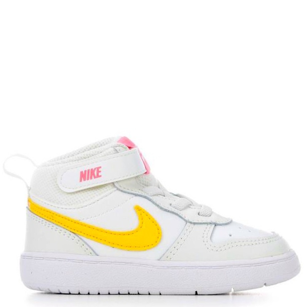 GIRLS' NIKE TODDLER COURT BOROUGH MID 2 SNEAKERS. NWT. SIZE 11C